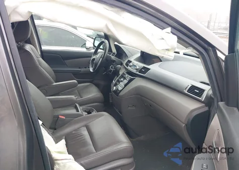 2013 Honda Odyssey Ex-L из США, поврежденный, VIN 5FNRL5H66DB002024